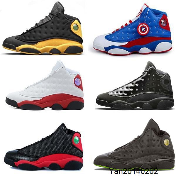 

men women basketball shoes 13 13s dmp black cat history of flight dmp black true red sports grey toe j13 sneakers