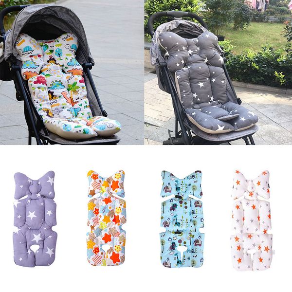 

100% cotton baby stroller seat cushion thicken soft pram mattress stroller accessories breathable trolley pad baby carriages mat