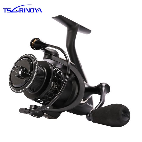 

tsurinoya saltwater spinning fishing reel 9bb 6-12kg max drag na 2000 3000 4000 5000 squid carp aluminum spool carp fishing reel