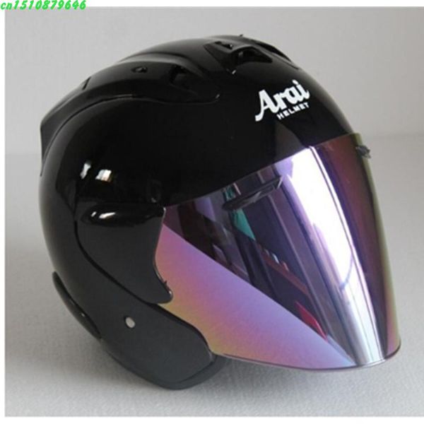 

2017 arai helmet motorcycle helmet half open face casque motocross size: s m l xl xxl,,capacete