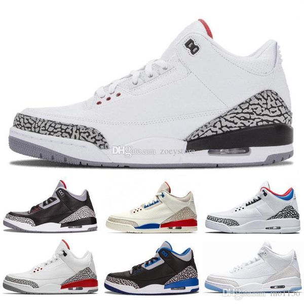 

new arrival jumpman 3 black 7 multicolor rainbow sports basketball shoes mens trainers 3s designer sneakers us 7-13