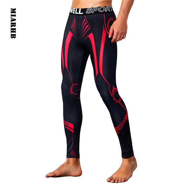 

sunmen fashion sports fitness pants fast-drying breathable tights trousers 2019 new modis pantalon homme 3l45, Black