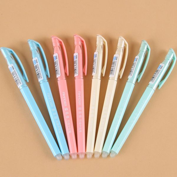 

erasable gel pen cute kawaii sweet candy color neutral pen 0.5mm student stationery office school supplies 12 pcs/set