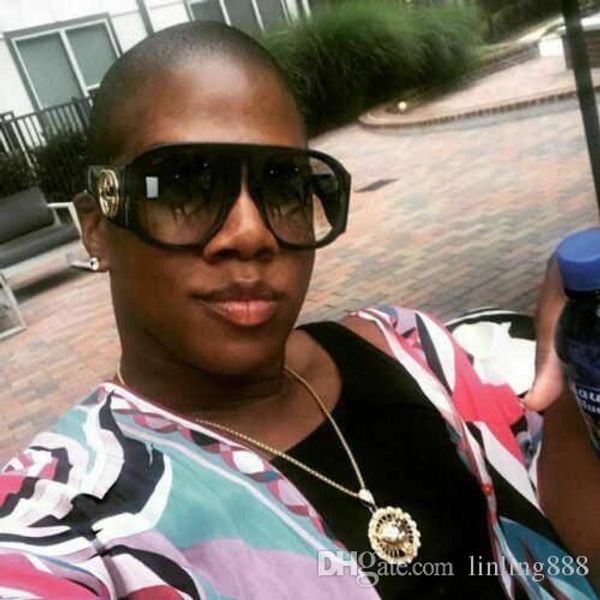 

new luxury women and men sunglasses fashion full frame ladies vintage retro brand designer oversized female leisure sun glasses tide 2019 ne, White;black