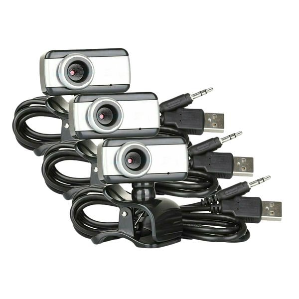

3pcs web camera digital usb webcam camera with microphone for lapdesktop
