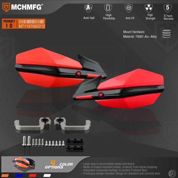 

pz-kus handguards for motorcycle fit for 7/8" 22mm handlebar 1-1/8 28mm fat bar cr xr yz wr exr crf wrf exc drz