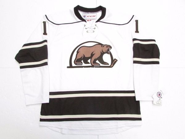 

custom braden holtby hershey bears third ccm premier hockey jersey stitch add any number any name mens hockey jersey xs-6xl, Black;red