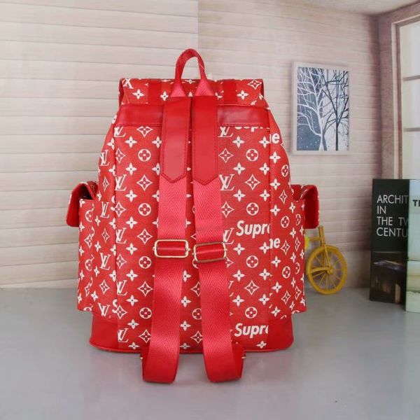 

genuine leather 3 size 2019 new men women's backpack famous backpack design lady backpacks bags women men back pack