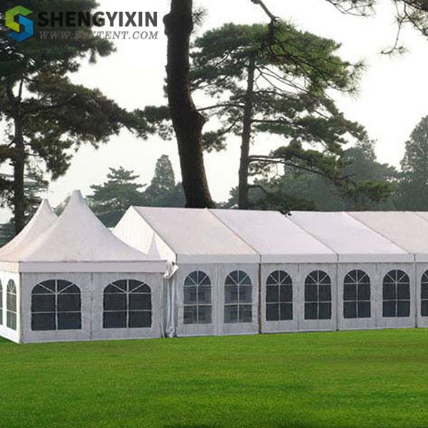 

outdoor exhibition event tents with aluminum alloy aluminum frame outdoor white tents support customiztion factory direct sale