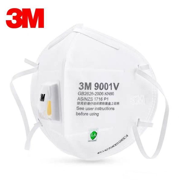 

3M Mask 9001V FFP2 Face Masks Anti Dust Mask защитная пылезащитная PM2. 5 защитная маска многоразовая Антипылевая и гриппозная, вирусная