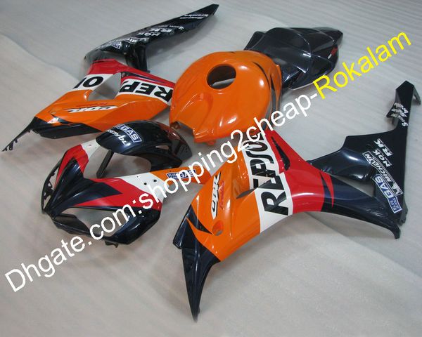 Per Honda CBR1000RR 06 07 1000 RR CBR CBR100 2006 2007 Moto Carrozzeria GAS Carenatura Kit carenatura (stampaggio ad iniezione)