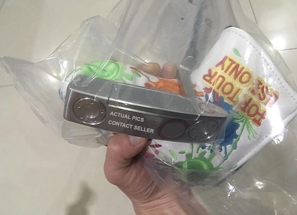 

Promotion Red T Golf Putter Removable Weights With Putter Headcover 33 34 35" Available Real Pictures Contact Seller