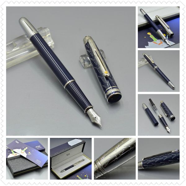 

высокое качество маленький принц meisterstk 163 m-перьевая ручка канцелярские роскошные 4810 перьевые каллиграфия чернил ручки для подарка д