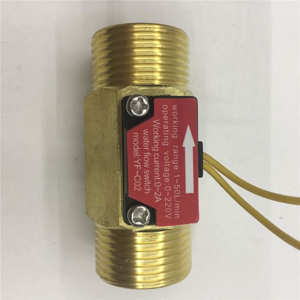 

g3/4" external teeth reed type magnetic brass flow switch