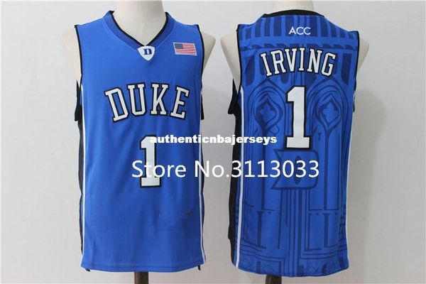 

newst #1 duke blue devils college basketball jersey stitched us size xs-xxl vest jerseys, Black;blue
