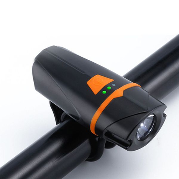 

bicycle headlights night cycling light waterproof usb rechargeable bike rear light with1200mah lithium battery bicycle accessori