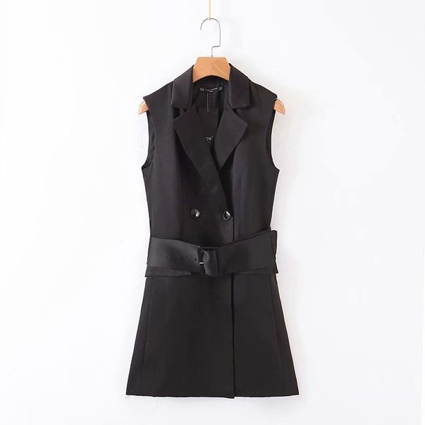 

woah 2019 xq8-65-9257 european and american fashion suit and waistcoat, Black;brown