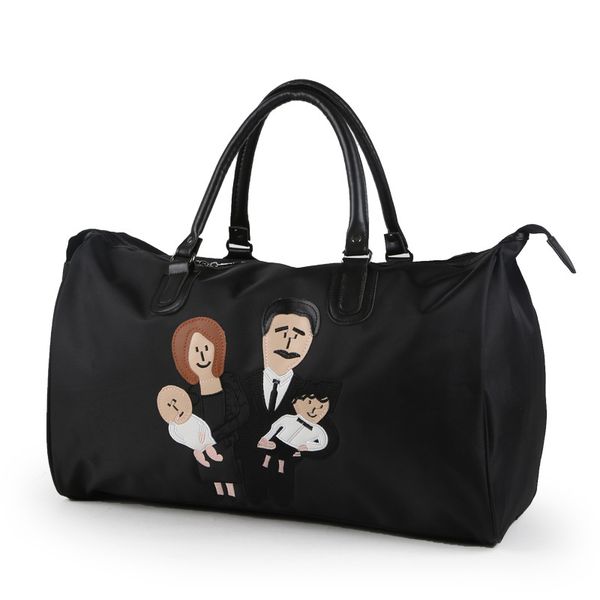 

manufacturers wholesale korean-style short trip travel bag men's spoof bag women's gym travel large capacity handbag jian