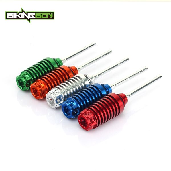 

bikingboy for bws 125 bws125 all model years aluminum cnc oil dipstick green orange silver blue red