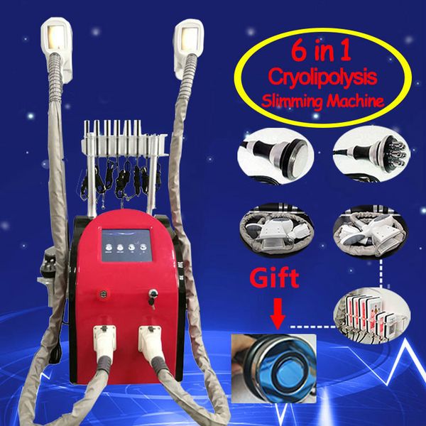 

5 in 1 cryolipolysis fat e machine lipo laser slimming cavitation machine for face for home use