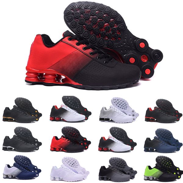 

2019 shox deliver 809 men air running shoes drop shipping wholesale famous deliver oz nz mens athletic sneakers sports running shoes 40-46, Black