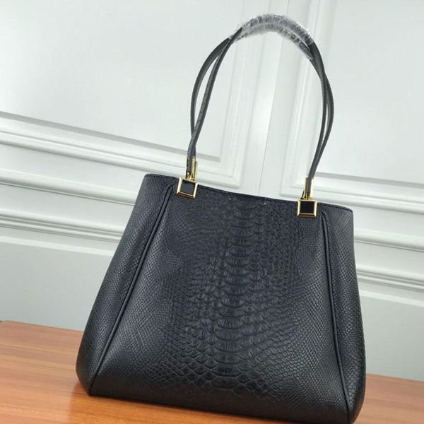 

designer handbags designer shopping bags designer luxury handbags purses fashion cowhide python pattern genuine leather women tote bag