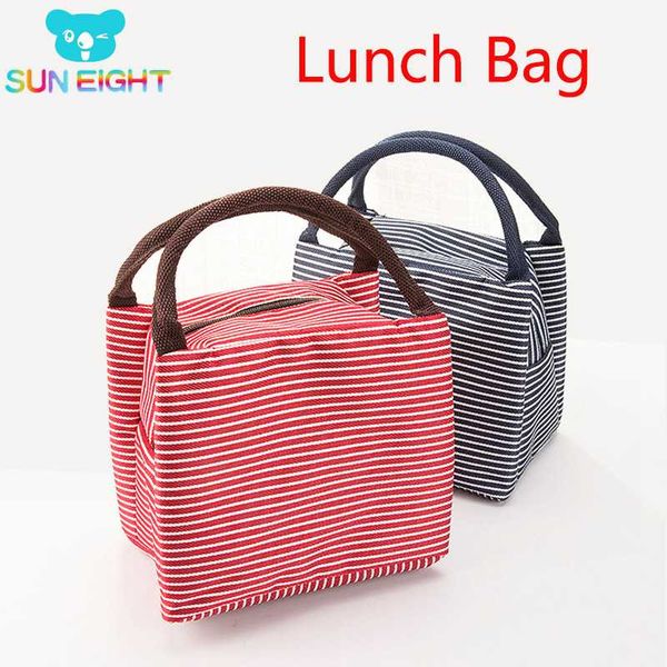 

sun eight kid school bag light out door shopping bag backpack fresh breakfast handbag keep warm lunchbag for