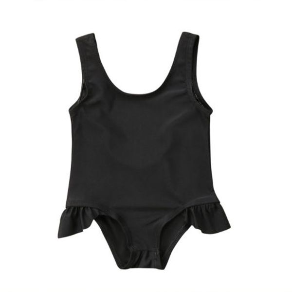 

cute newborn baby girl sleeveless one-piece swimsuit swimwear toddler kids girls swimming costume bikini bathing suit beachwear