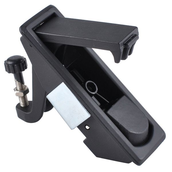 

new black zinc alloy adjustable lever hand compression latch with raised trigger for rv trailer industrial