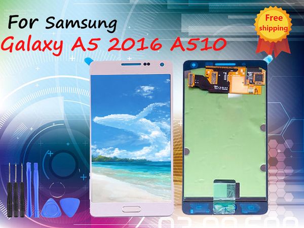 

brand new for samsung galaxy a5 2016 a510 a510f a510m a510fd lcd display touch screen digitizer assembly replacement dh