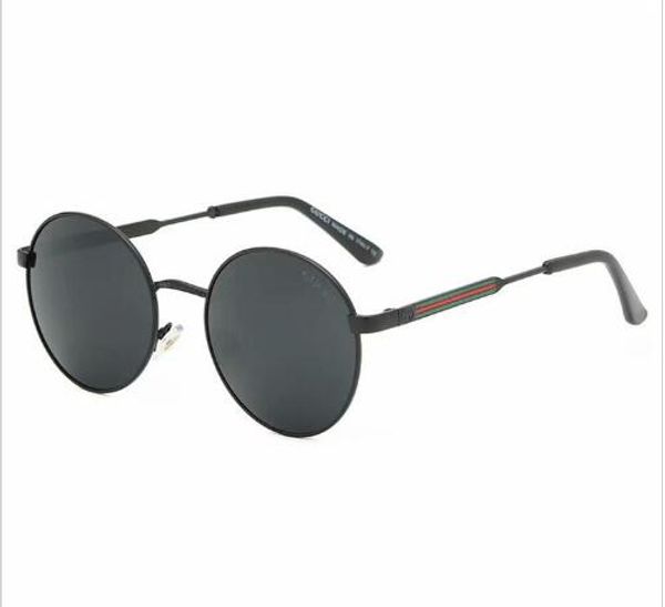 

с коробкой luxury-высокое качество классические пилотные солнцезащитные очки конструктора марка mens женщин вс очки очки металла стеклянные, White;black