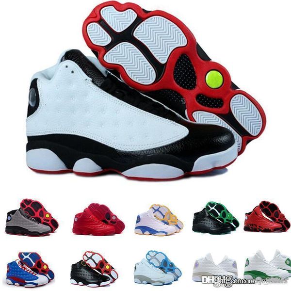 

designer sneakers 13 online shopping luxury bred chicago flints men basketball shoes 13s dmp grey toe history of flight sneakers, Black