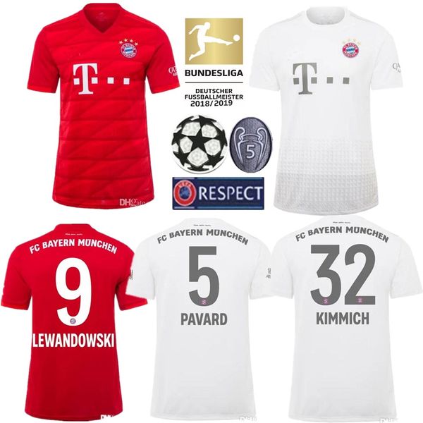 

thailand home away james rodriguez soccer jersey 2019 2020 lewandowski muller kimmich jersey 19 20 hummels football shirt, Black;yellow
