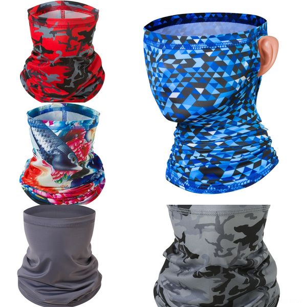

ig8sp несколько мужчин печатная повязка бандана шарф многофункциональный бесшовный кольцо маска трубка лицо шарф стили женщины, Black