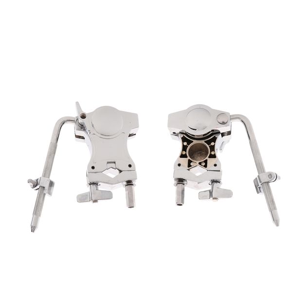 

2x multifunctional aluminum alloy drum clip, durable for drum parts