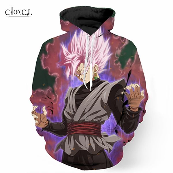 

new men women hip hop hoodie 3d print character hoodie tracksuits b116, Black