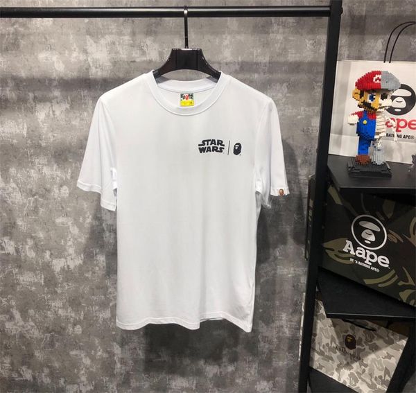 

2020 new fashion men's t-shirt fashion printed shirt men's short sleeves artistic youth t-shirt good quality big brand short sleev, Black;brown
