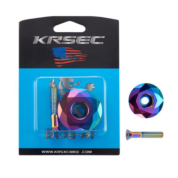 KRSEC Bike Headset Fork Top Cap MTB Bike Stem Top Cap Headset Cover 1 1//8/" 10g