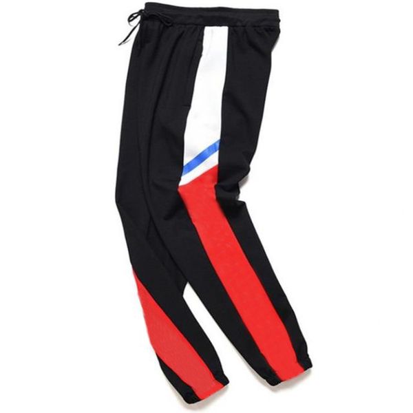 

woman men designer pants jogger pants famous sports pants fashionable side stripe designer joggers wholesale luxury clothes, Black