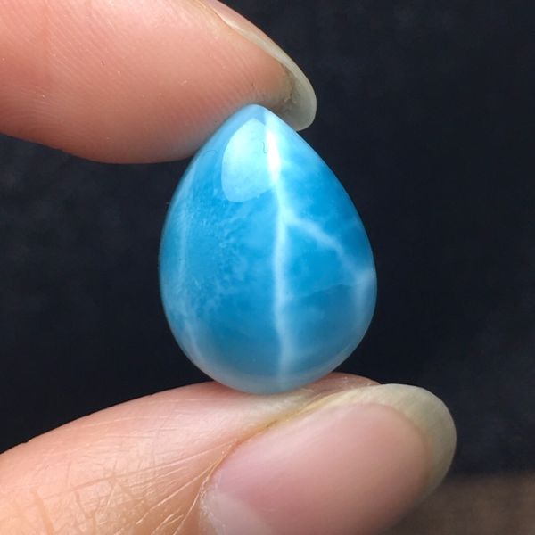 

gems 3.4grams natural larimar gemstones loose stones loose gems, Black