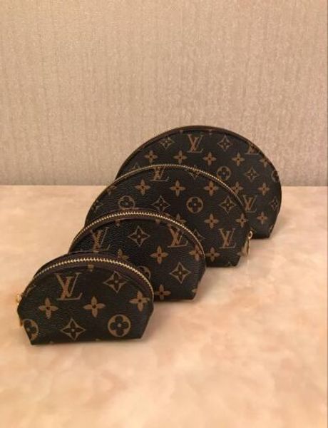 

4pcs/set women cosmetic bags famous makeup bag designer travel pouch make up bag ladies cluch purses organizador toiletry bag