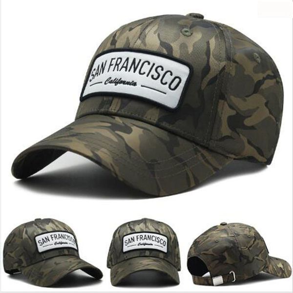 

мужчины камуфляж бейсболка 4 цвета письмо печатных хип-хоп snapback шляпы мода открытый женщины камуфляж тактический мяч шляпы