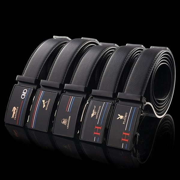 

ktjix men's automatic buckle ultra-tensile pu leather 1.3 m lengthened men's automatic buckle ultra-tensile pu leather belt 1.3 m, Black;brown