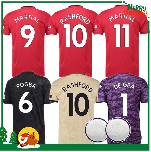 

Cheap 19 20 Manchester ALEXIS POGBA RASHFORD MATA Soccer Jerseys 2019 2020 UNITED adult man woman kids kit Sport football shirts