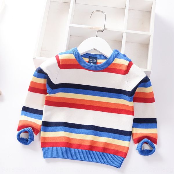 

yswaf 2020 boys' striped single-layer soft children's foreign-style baby's 2020 boys' striped single-layer soft children, Blue