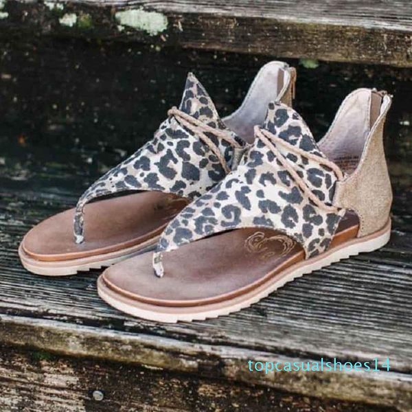 

non slip strappy soft sole open toe fashion flat heel summer beach women sandals comfortable floral print artificial tt14, Black
