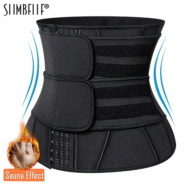 

trainer black waist slimming belt corset sauna sweat faja sport girdles shaper lumbar trimmer straps modeling women shapewear, Black;white