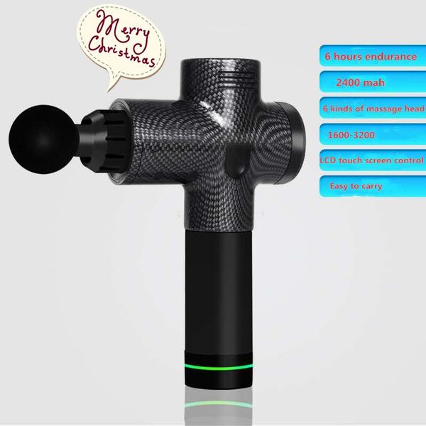 

h muscle massage gun deep tissue massager therapy gun exercising pain relief body massager muscle relax recovery fascia gun ladies' com