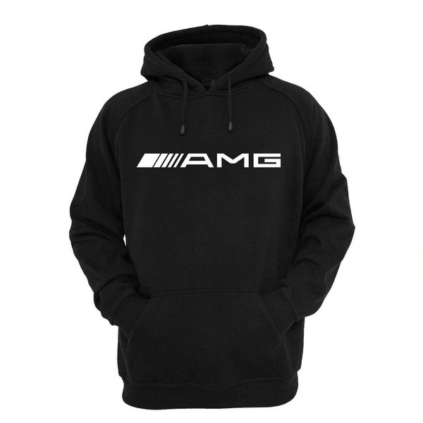 

amg mercedes hooded hoodie men sizes s-2xl, multiple colours euro size xs-2xl, Black