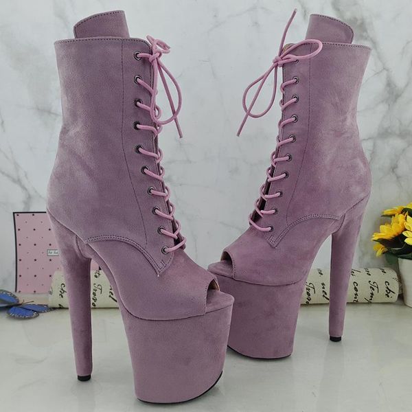 

leecabe 20cm/8inches pole dancing shoes high heel pole dance boots